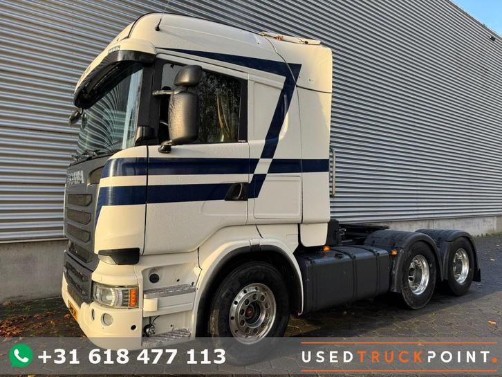 ScaniaR580 / V8 / 6X4 / HighLine / Retarder / NL Truck, Auto's, Vrachtwagens, Bedrijf, Te koop, ABS, Airconditioning, Centrale vergrendeling