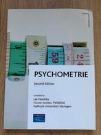 Psychometrie - Lex Hendriks - Radboud Universiteit, Boeken, Ophalen of Verzenden, Beta, Zo goed als nieuw, WO
