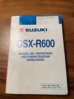 Suzuki GSX-R600 Handleiding 2002-2005, Motoren, Handleidingen en Instructieboekjes, Ophalen of Verzenden