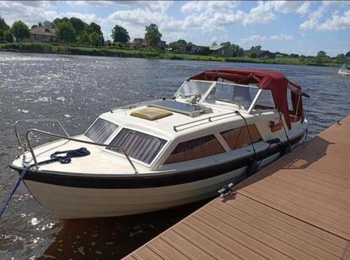 Nidelv 24 Noorse spitsgatter, Watersport en Boten, Motorboten en Motorjachten, Gebruikt, Polyester, 6 tot 9 meter, Diesel, Binnenboordmotor
