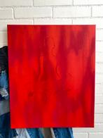 Abstract schilderij acryl vrouw sensueel, Verzenden