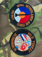 RNLAF 5GGW NATO Patriot patch Luchtmacht, Ophalen of Verzenden, Nieuw, Patch, Badge of Embleem