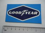 sticker oud Goodyear logo retro race auto motor cross race 2, Verzamelen, Verzenden, Zo goed als nieuw, Bedrijf of Vereniging