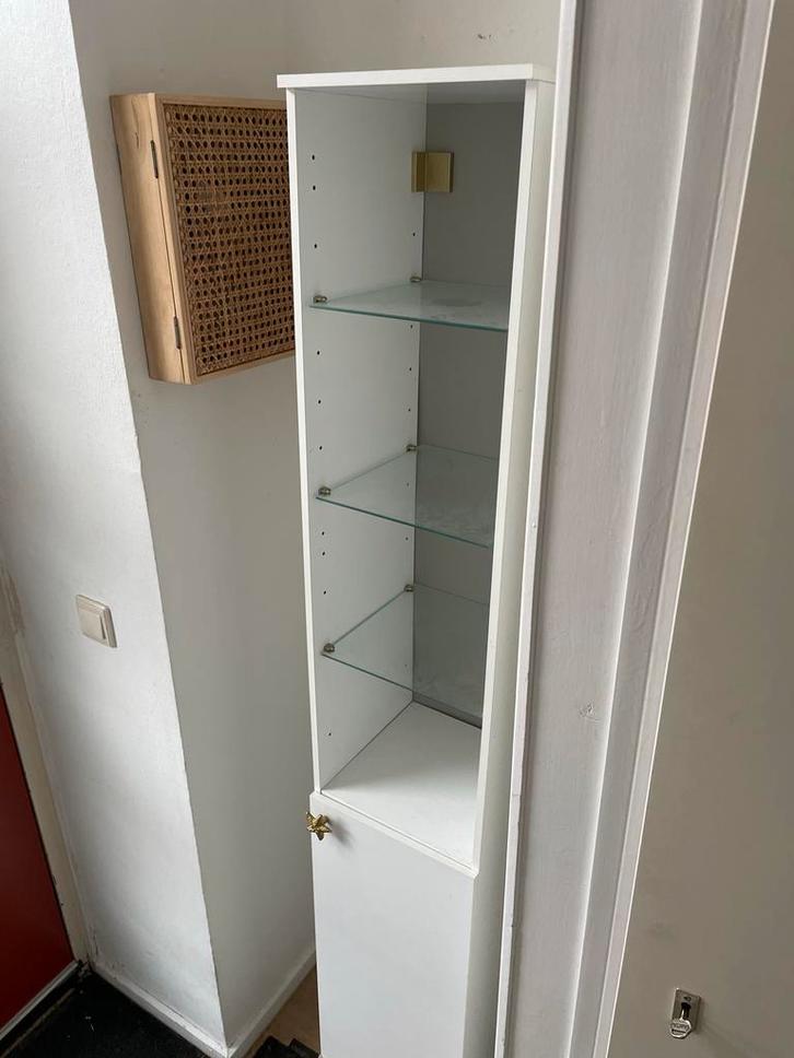 Badkamerkastje ikea - Gebruikt, Huis en Inrichting, Kasten | Kledingkasten, Gebruikt, 150 tot 200 cm, Minder dan 50 cm, 25 tot 50 cm
