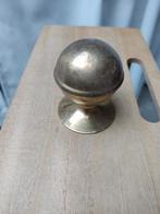 Deurknop messing incl. schroefdraad hoogte 6 cm 134 gram, Doe-het-zelf en Verbouw, Hang- en Sluitwerk, Ophalen of Verzenden, Zo goed als nieuw