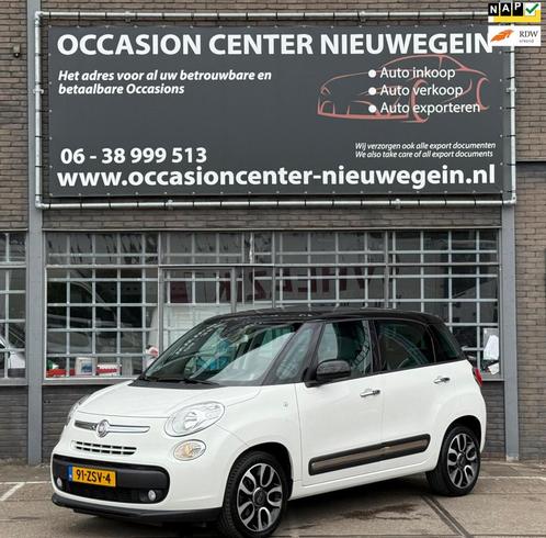 Fiat 500 L 0.9 TwinAir Easy 2013 Wit ECC/PANO/Elektr Pakket!, Auto's, Fiat, Bedrijf, Te koop, 500L, ABS, Airbags, Airconditioning