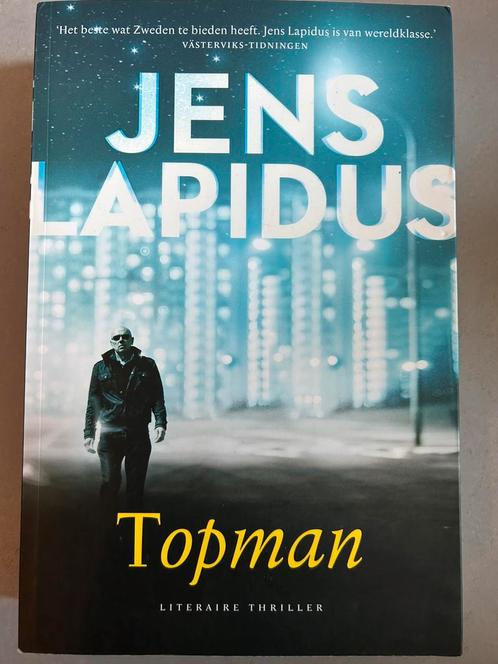 Jens Lapidus - Topman, Boeken, Thrillers, Zo goed als nieuw, Nederland, Ophalen of Verzenden