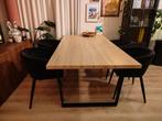 Eettafel 200x100cm, Huis en Inrichting, Tafels | Eettafels, Ophalen, Gebruikt, 50 tot 100 cm, Vijf personen of meer