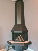 Open haard, Ophalen, Gebruikt, Vrijstaande haard, Houthaard