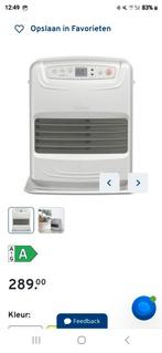 Qlima Petroleumkachel SRE 3531 TC-2 Zilver, Huis en Inrichting, Ophalen, Overige brandstoffen, Petroleumkachel, Zo goed als nieuw