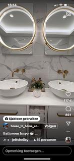 Wandtegels 30x60cm wit glanswit en matwit., Ophalen of Verzenden, Nieuw, 10 m² of meer, Wandtegels