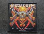 Megadeth officiele 2020  killing is my business patch 92, Nieuw, Kleding, Verzenden