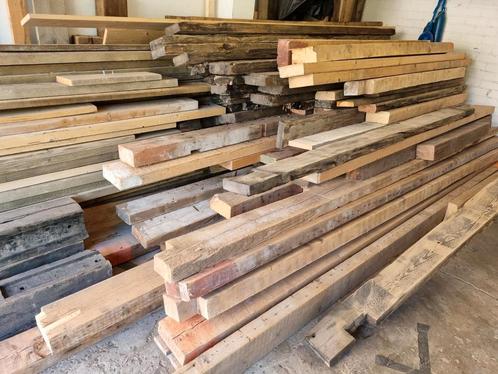 partij oud hout, Doe-het-zelf en Verbouw, Hout en Planken, Gebruikt, Plank, Overige houtsoorten, Minder dan 25 mm, Ophalen