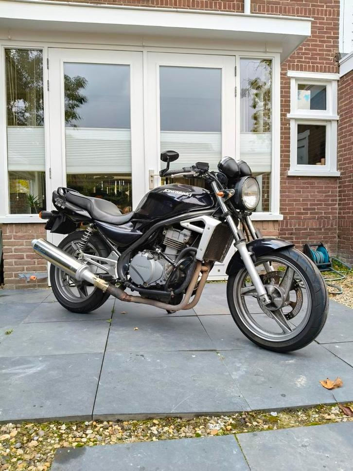 Kawasaki er5, Motoren, Motoren | Kawasaki, Particulier, Naked bike, 12 t/m 35 kW, 2 cilinders, Minimaal motorrijbewijs A2, Ophalen