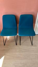 GRATIS 4 eetkamerstoeken, Huis en Inrichting, Stoelen, Ophalen, Zo goed als nieuw, Stof, Vier