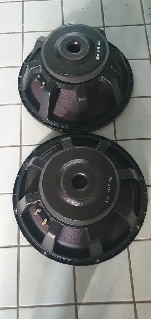 Electro-Voice woofers, Audio, Tv en Foto, Luidsprekers, Gebruikt, Front, Rear of Stereo speakers, 120 watt of meer, Overige merken
