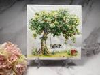 Knutsel servetten Katten schommel appelboom decoupage M456, Ophalen of Verzenden, Nieuw, Materiaal