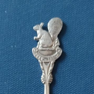 verzilverd lepeltje Beek-Bergh (JS Zn), Eekhoorn beschikbaar voor biedingen