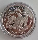 America’s Rarest Coins - 1873 Seated Liberty Dollar, Ophalen of Verzenden, Zilver, Buitenland