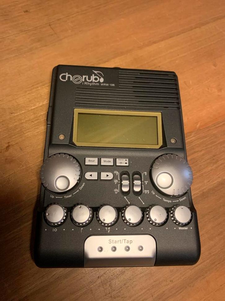 Cherub i-Rhythm WRW 106 Metronoom, Muziek en Instrumenten, Drumcomputers, Gebruikt, Overige merken, Ophalen of Verzenden