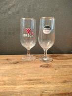 Vintage BREDA bierglazen., Verzamelen, Ophalen of Verzenden, Gebruikt, Glas of Glazen, Overige merken