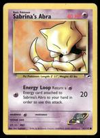 Sabrina's Abra 91/132 - Gym Heroes, Verzenden, Gebruikt, Losse kaart