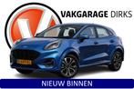 Ford Puma 125 PK EcoBoost Hybrid ST-Line ✅ LED ✅ Stuurve, Voorwielaandrijving, Euro 6, Blauw, Origineel Nederlands