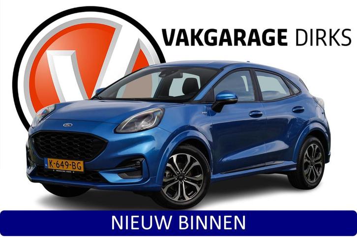 Ford Puma 125 PK EcoBoost Hybrid ST-Line ✅ LED ✅ Stuurve, Auto's, Ford, Bedrijf, Te koop, Puma, ABS, Airbags, Airconditioning