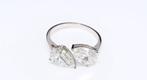 18 karaat witgouden ring met 3.00ct diamant, Wit, Nieuw, Ophalen of Verzenden, 17 tot 18