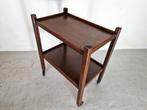 Vintage Trolley Donker Hout, 1960s, Ophalen, Huis en Inrichting