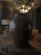 Zware grote olijfpot, Huis en Inrichting, Ophalen, Overige materialen, Overige kleuren, Zo goed als nieuw