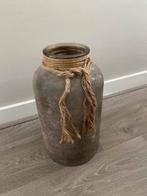 Grote Vaas met Touw Detail, Ophalen, Gebruikt, Overige kleuren, Glas