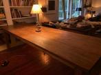 Grote eettafel teakhout, Warm, doorleefd, rustiek, Gebruikt, Teakhout, 200 cm of meer