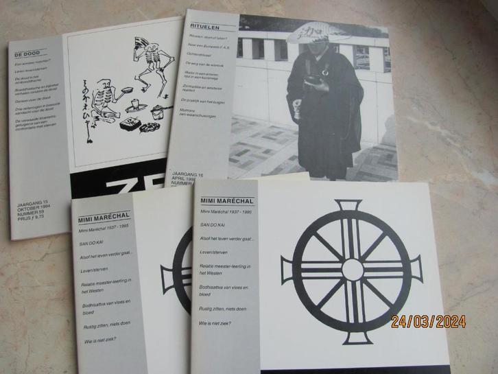 NIEUWSTAAT Boek/tijdschrift ZEN nr 61 en 63 jaargang 16 1995, Boeken, Esoterie en Spiritualiteit, Zo goed als nieuw, Achtergrond en Informatie