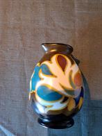 Plateel Zenith Gouda vaasje, handbeschilderd, Gebruikt, Overige kleuren, Aardewerk of Porselein, Ophalen of Verzenden