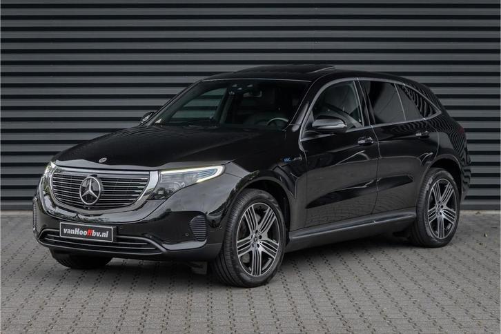 Mercedes-Benz EQC 400 4MATIC Burmester-Schuifdak-Memory, Auto's, Mercedes-Benz, Bedrijf, Te koop, EQC, 360° camera, 4x4, ABS, Achteruitrijcamera