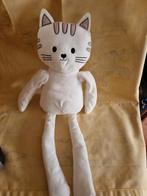 Hema witte kat knuffel mr 23, Ophalen of Verzenden, Zo goed als nieuw, Poes