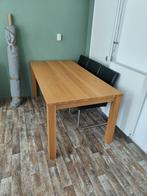 Eiken houten Tafel, Huis en Inrichting, Tafels | Eettafels, Ophalen, Gebruikt, 50 tot 100 cm, Vijf personen of meer