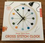 Leuke ‘doe het zelf’ cross stitch clock, Ophalen of Verzenden, Nieuw, Patroon