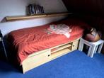 Bed met matras, Huis en Inrichting, Ophalen, Gebruikt, 90 cm, Eenpersoons