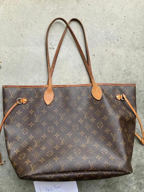 LV neverfull MM, Sieraden, Tassen en Uiterlijk, Tassen | Damestassen, Gebruikt, Handtas, Bruin, Ophalen of Verzenden
