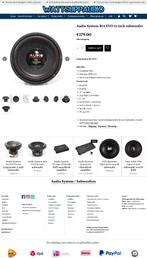 Audio System R12 EVO 12 inch subwoofer 600W RMS, Auto diversen, Autospeakers, Info@optimount.nl, Nieuw, Ophalen of Verzenden, Anholtseweg 48A 7091 HB DINXPERLO