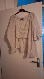 Asymmetrische Top met Bijzondere Details, Beige, Zo goed als nieuw, KEKO, Shirt of Top