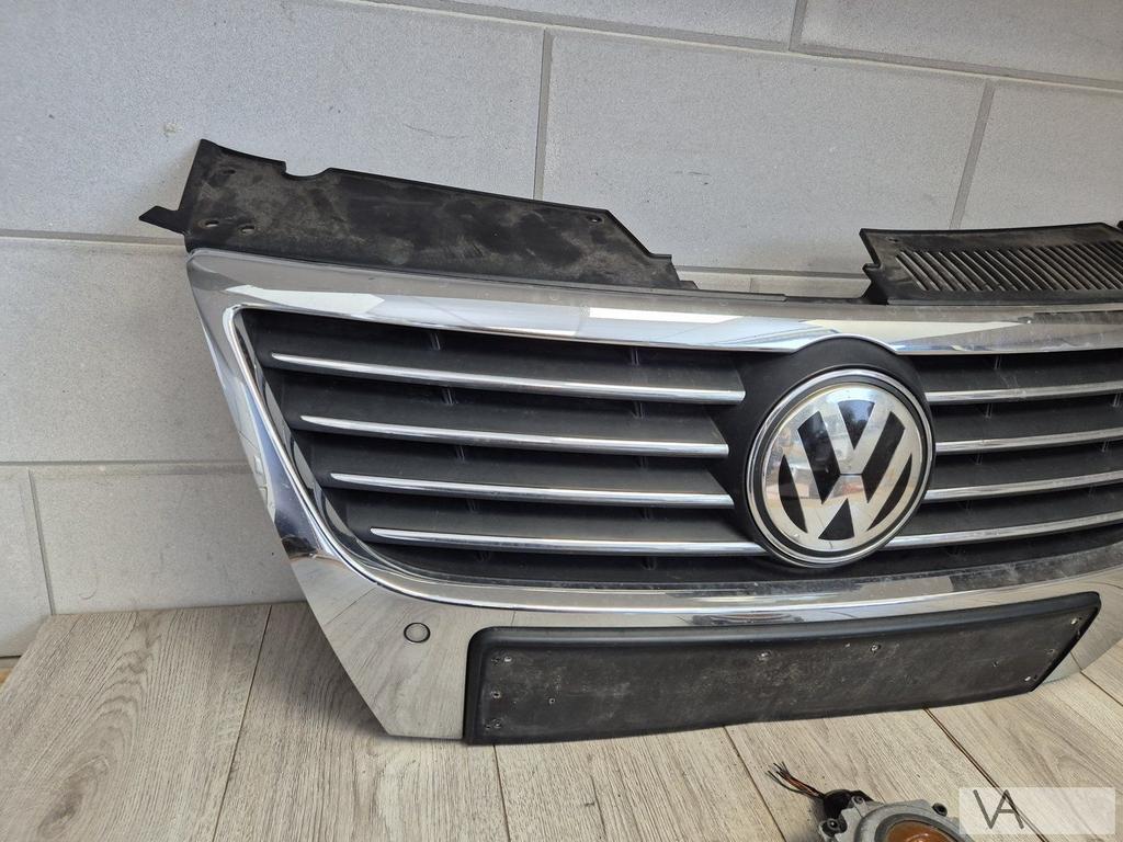 VW Passat 3c 2005 - 2010 grille + sensoren en ACC radar logo, Ophalen of Verzenden, Gebruikt, Volkswagen