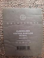 Vloerkleed Vintage Babylon Petrol Grandstone 200x290, 150 tot 200 cm, 200 cm of meer, Ophalen of Verzenden, Zo goed als nieuw