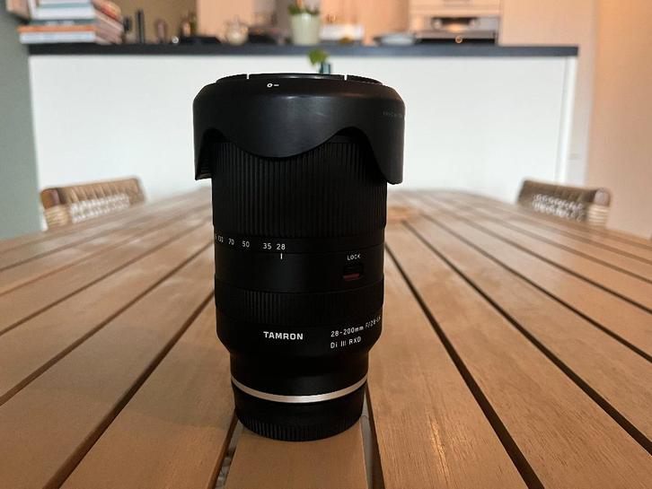 Tamron 28-200mm f/2.8-5.6 objectief Sony E-mount, Audio, Tv en Foto, Fotografie | Lenzen en Objectieven, Zo goed als nieuw, Telelens
