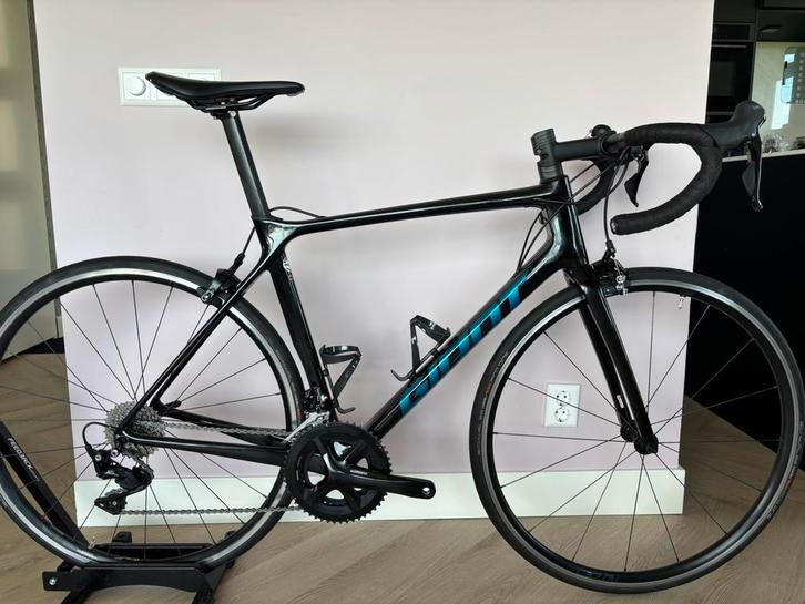 Giant TCR Advanced maat ML, Fietsen en Brommers, Fietsen | Racefietsen, Gebruikt, Giant, Meer dan 20 versnellingen, Carbon, Ophalen