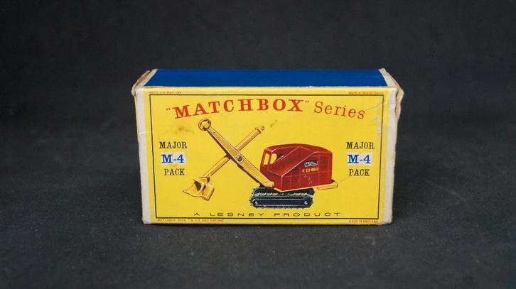 Lesney no M-4 Ruston Bucyrus, EMPTY D-Box, Matchbox 1959!!, Hobby en Vrije tijd, Modelauto's | Overige schalen, Gebruikt, Auto