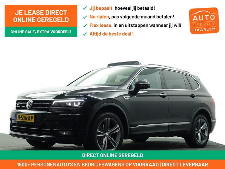 Volkswagen Tiguan Allspace 1.5 TSI R-line+ Aut- 7 Pers, Pano, Auto's, Volkswagen, Bedrijf, Te koop, Tiguan, ABS, Achteruitrijcamera