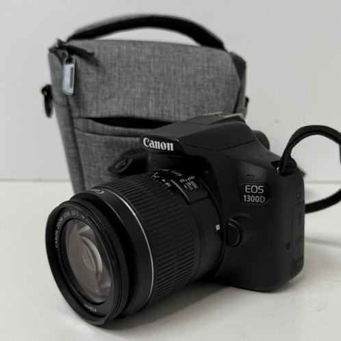 Canon EOS 1300D + EFS 18-55mm Lens | Nette staat, Audio, Tv en Foto, Fotocamera's Digitaal, Zo goed als nieuw